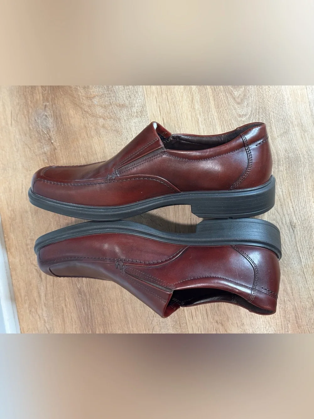 NEW Ecco Men's Slip-On Loafer in Chestnut Brown Size 46/12